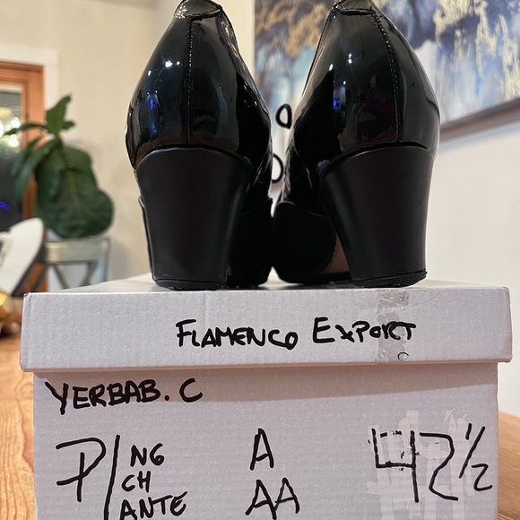 New, custom made exquisite leather & patent leather women’s size 42.5. - Picture 12 of 12